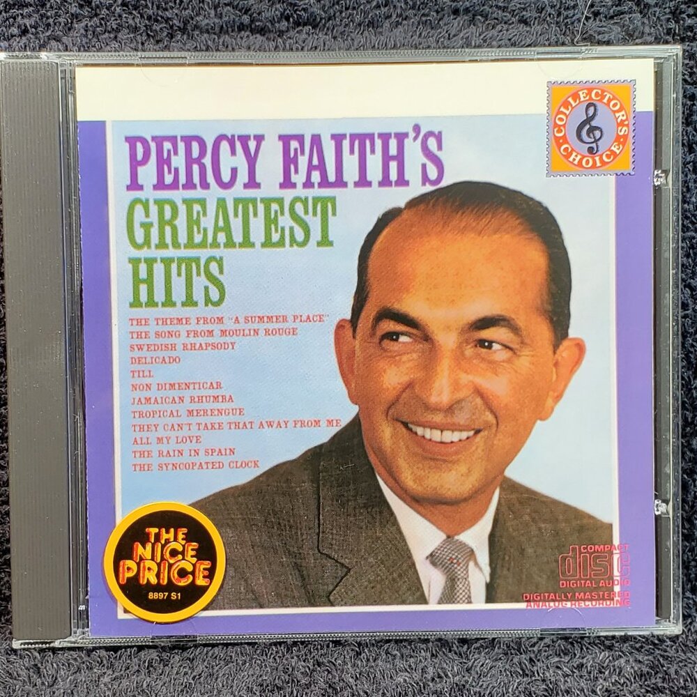 VINTAGE PERCY FAITH'S GREATEST HITS...FEATURING THE THEME FROM " A SUMMER PLACE"